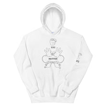 Load image into Gallery viewer, YOU MATTER Hoodie (Black Font - Print on Front)