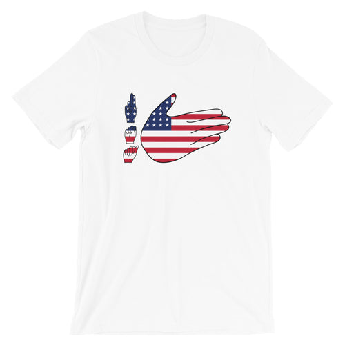 USA Flag (ASL) Short Sleeve Tee