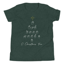 Load image into Gallery viewer, O Christmas Tree - Youth Short Sleeve Tee
