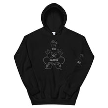 Load image into Gallery viewer, YOU MATTER Hoodie (White Font - Print on Front)