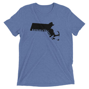 Massachusetts (ASL-Solid) Short Sleeve T-shirt