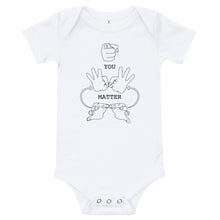 Load image into Gallery viewer, YOU MATTER Baby Short Sleeve One Piece
