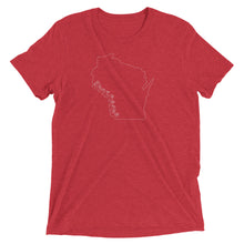 Load image into Gallery viewer, Wisconsin (ASL-Outline) Short Sleeve T-shirt