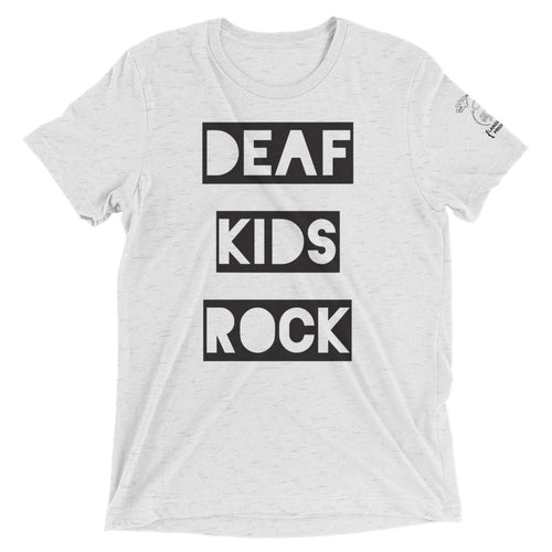 DEAF KIDS ROCK Short Sleeve Tee