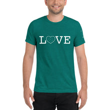 Load image into Gallery viewer, LOVE in ASL Short Sleeve Tee (Triblend)
