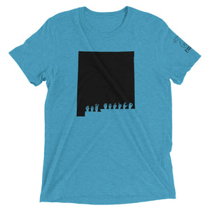 New Mexico (ASL-Solid) Short Sleeve T-shirt