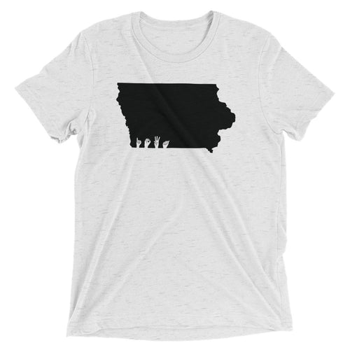 Iowa (ASL-Solid) Short Sleeve T-shirt