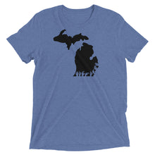 Load image into Gallery viewer, Michigan (ASL-Solid) Short Sleeve T-shirt