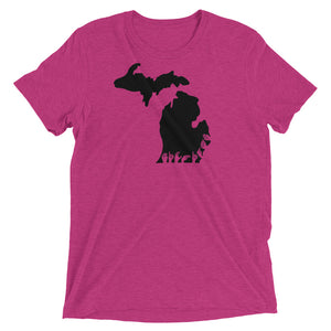 Michigan (ASL-Solid) Short Sleeve T-shirt