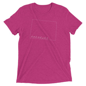 Colorado (ASL-Outline) Short Sleeve T-shirt