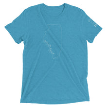 Load image into Gallery viewer, Illinois (ASL-Outline) Short Sleeve T-shirt