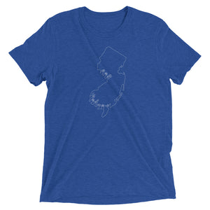 New Jersey (ASL-Outline) Short Sleeve T-shirt