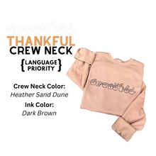 Load image into Gallery viewer, THANKFUL Crew Neck