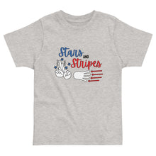 Load image into Gallery viewer, Stars and Stripes (Red, White, &amp; Blue) Toddler Tee