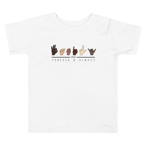 FAMILY Toddler Short Sleeve Tee (with skin tones)