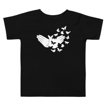 Load image into Gallery viewer, Butterfly (ASL) Toddler Short Sleeve Tee [White Ink]