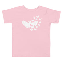 Load image into Gallery viewer, Butterfly (ASL) Toddler Short Sleeve Tee [White Ink]