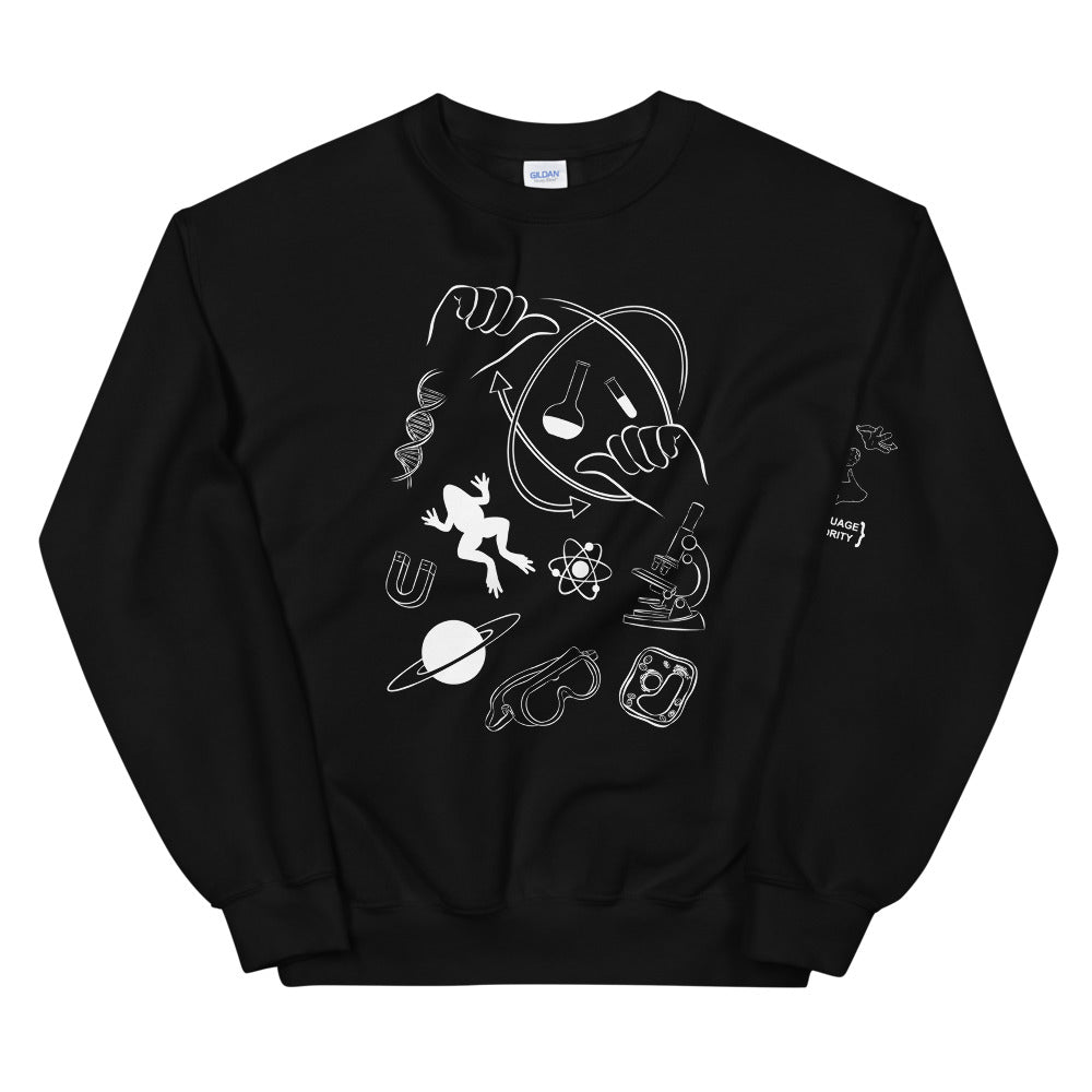 SCIENCE (ASL) Crew Neck Sweatshirt