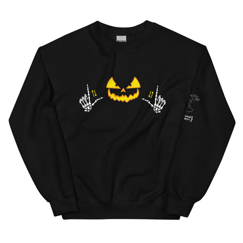 Jack-O-Lantern (ASL) Crew Neck Sweatshirt