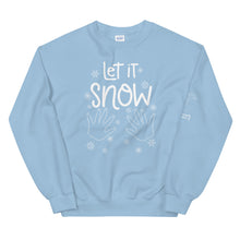 Load image into Gallery viewer, “Let It Snow” Crew Neck Sweatshirt