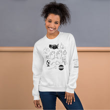 Load image into Gallery viewer, SOCIAL STUDIES (ASL) Crew Neck Sweatshirt [Black Ink]