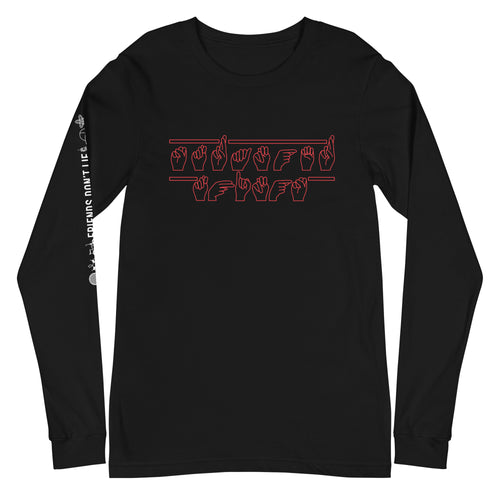 STRANGER THINGS (with quote) Long Sleeve Tee