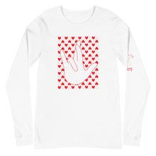 Load image into Gallery viewer, &quot;I Really Love You&quot; (IRLY + Hearts) Long Sleeve Tee