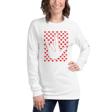 Load image into Gallery viewer, &quot;I Really Love You&quot; (IRLY + Hearts) Long Sleeve Tee