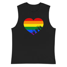 Load image into Gallery viewer, L-O-V-E (Pride) Unisex Muscle Tank