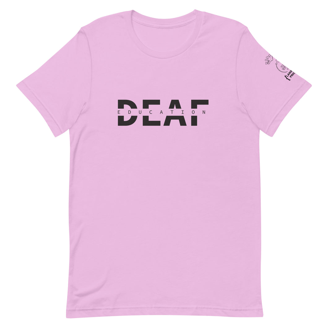 Deaf Education Short Sleeve Tee [100% Cotton]