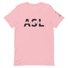 Load image into Gallery viewer, ASL Teacher Short Sleeve Tee [100% Cotton]