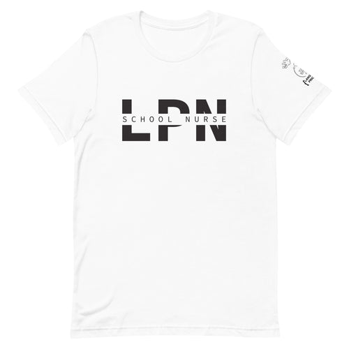 School Nurse (LPN) Short Sleeve Tee [100% Cotton]