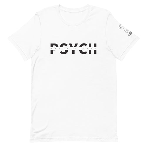 Psychologist (PSYCH) Short Sleeve Tee [100% Cotton]