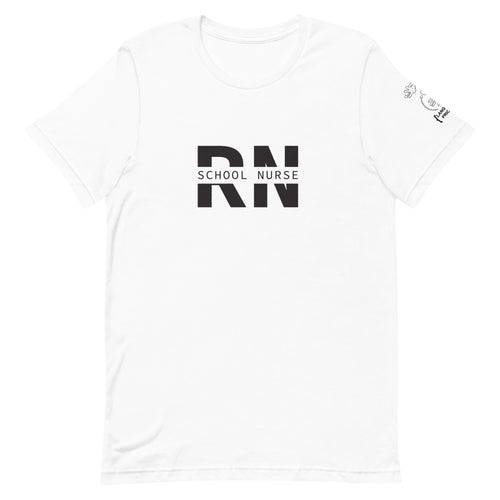 School Nurse (RN) Short Sleeve Tee [100% Cotton]