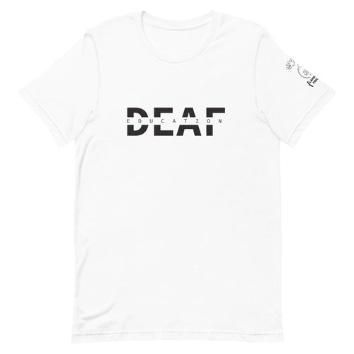 Deaf Education Short Sleeve Tee [100% Cotton]