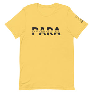 Paraprofessional (PARA) Short Sleeve Tee [100% Cotton]