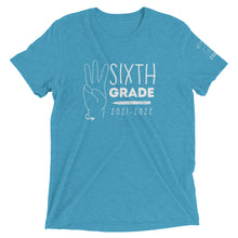 Load image into Gallery viewer, SIXTH GRADE Short Sleeve Tee (White Ink)