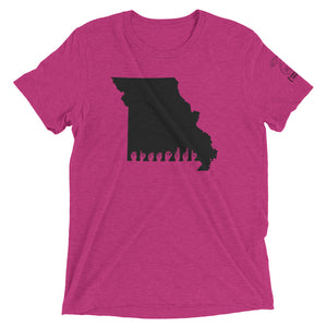 Missouri (ASL Solid) Short Sleeve T-shirt