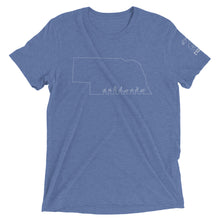 Load image into Gallery viewer, Nebraska (ASL Outline) Short Sleeve T-shirt