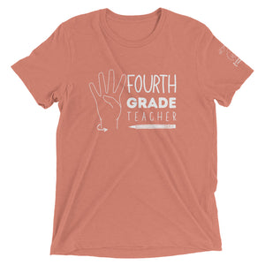 FOURTH GRADE TEACHER Short Sleeve Tee