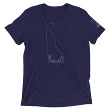 Load image into Gallery viewer, Delaware (ASL Outline) Short Sleeve T-shirt