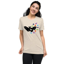Load image into Gallery viewer, Butterfly (ASL) Short Sleeve Tee (Triblend)