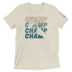 CHAMP - Short Sleeve Tee (Color Ink - Triblend)