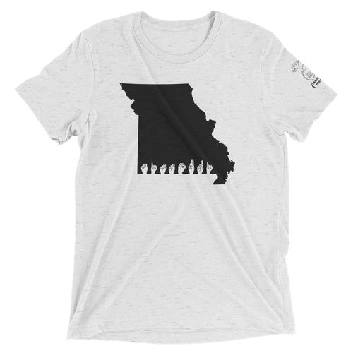 Missouri (ASL Solid) Short Sleeve T-shirt