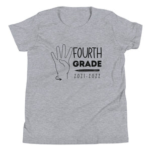 FOURTH GRADE Youth Short Sleeve Tee (Black Ink)