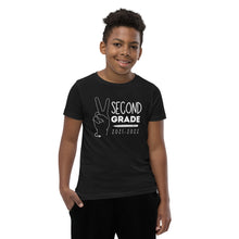 Load image into Gallery viewer, SECOND GRADE Youth Short Sleeve Tee (White Ink)