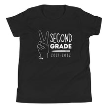 Load image into Gallery viewer, SECOND GRADE Youth Short Sleeve Tee (White Ink)