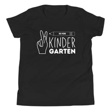 Load image into Gallery viewer, K is for KINDERGARTEN Youth Short Sleeve Tee