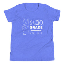 Load image into Gallery viewer, SECOND GRADE Youth Short Sleeve Tee (White Ink)