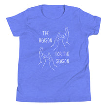 Load image into Gallery viewer, “The Reason for the Season” Youth Short Sleeve Tee